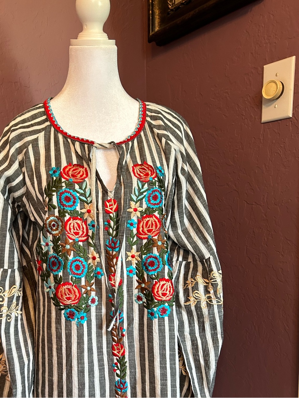 Beautiful embroidered top